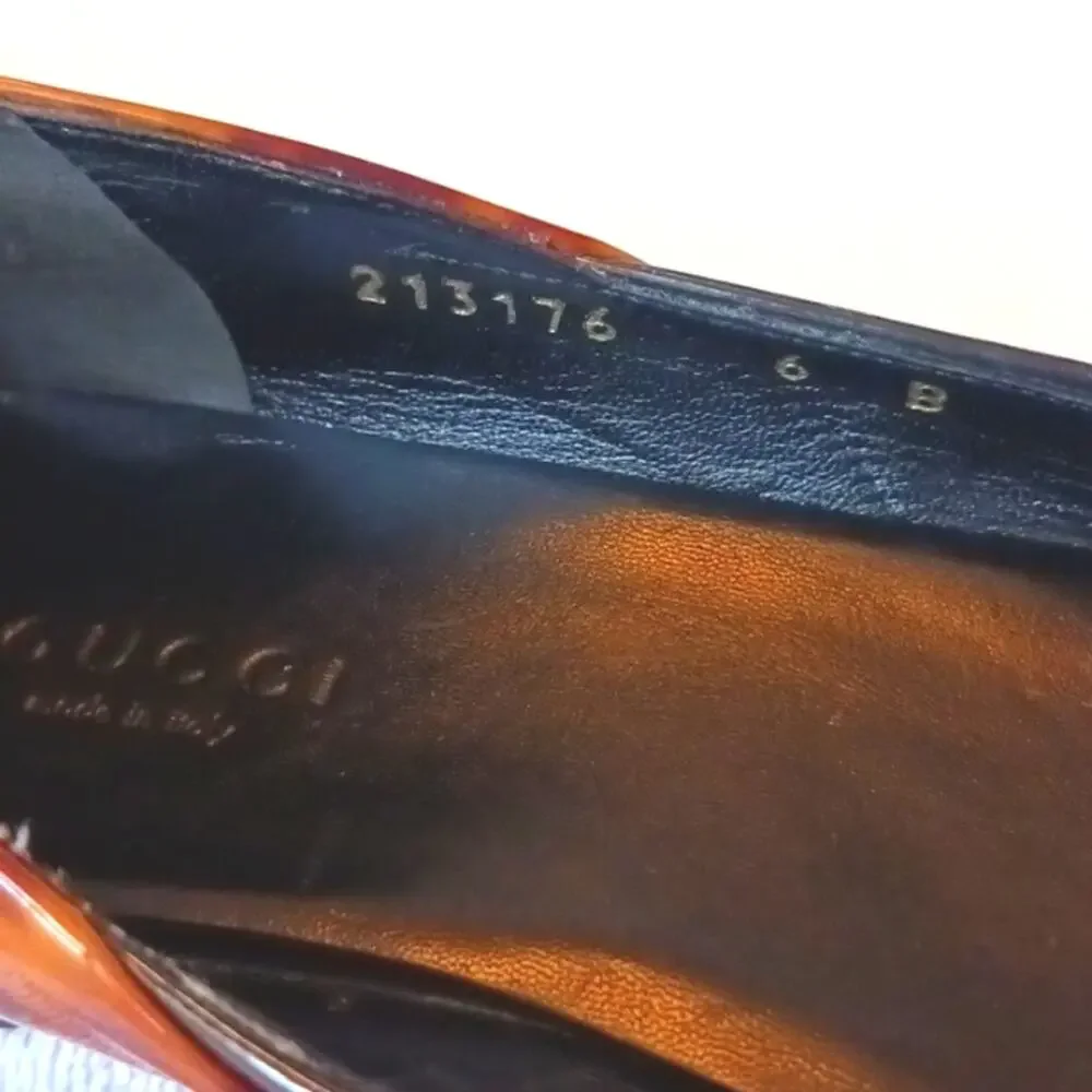 Gucci patent leather