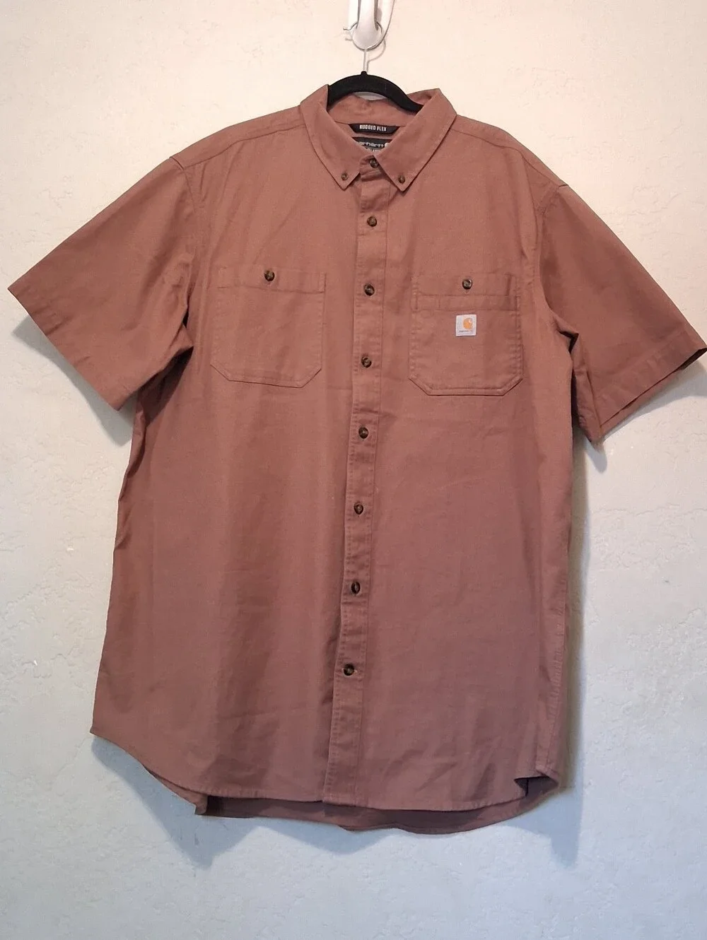 Carhartt brown finish wear