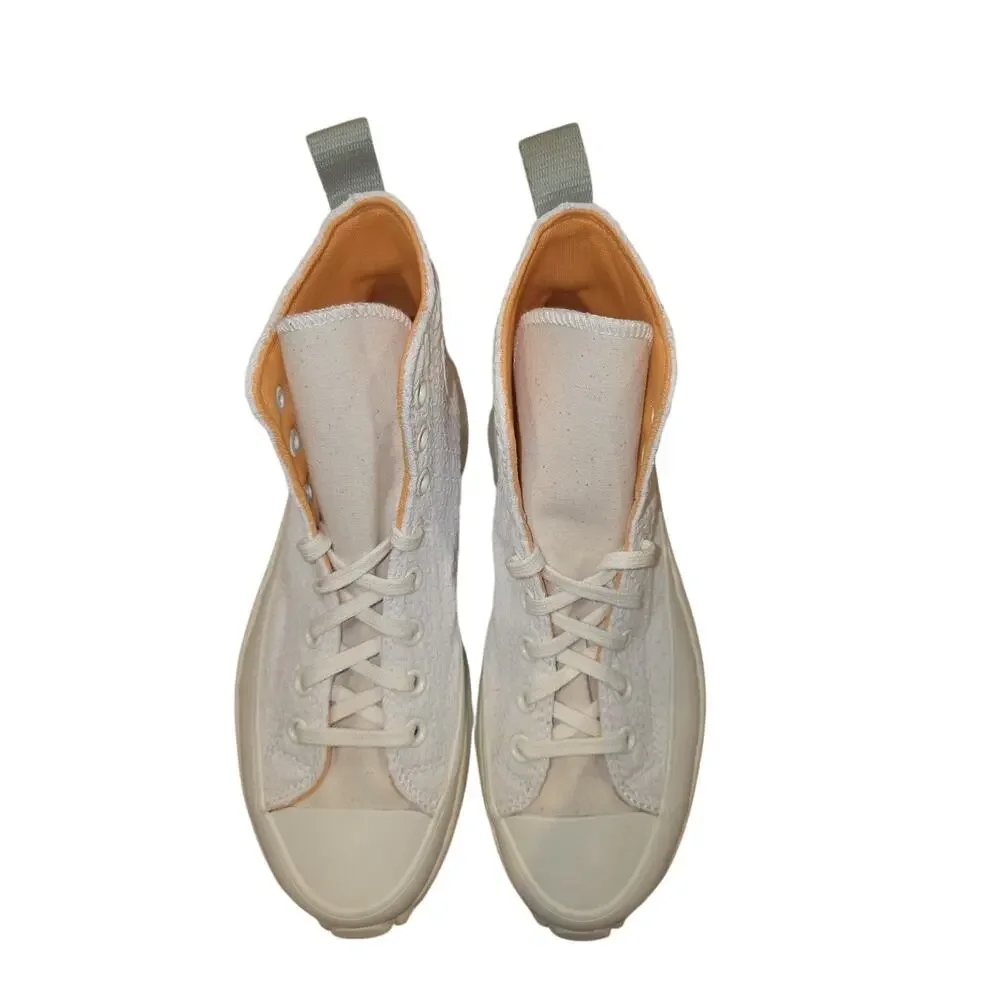 Converse Chuck Taylor All Star Move Platform High Top Knit Cream Womens Sneakers