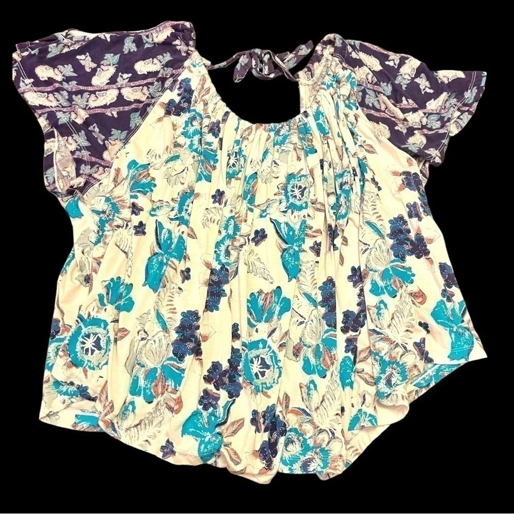 Free People blue turquoise