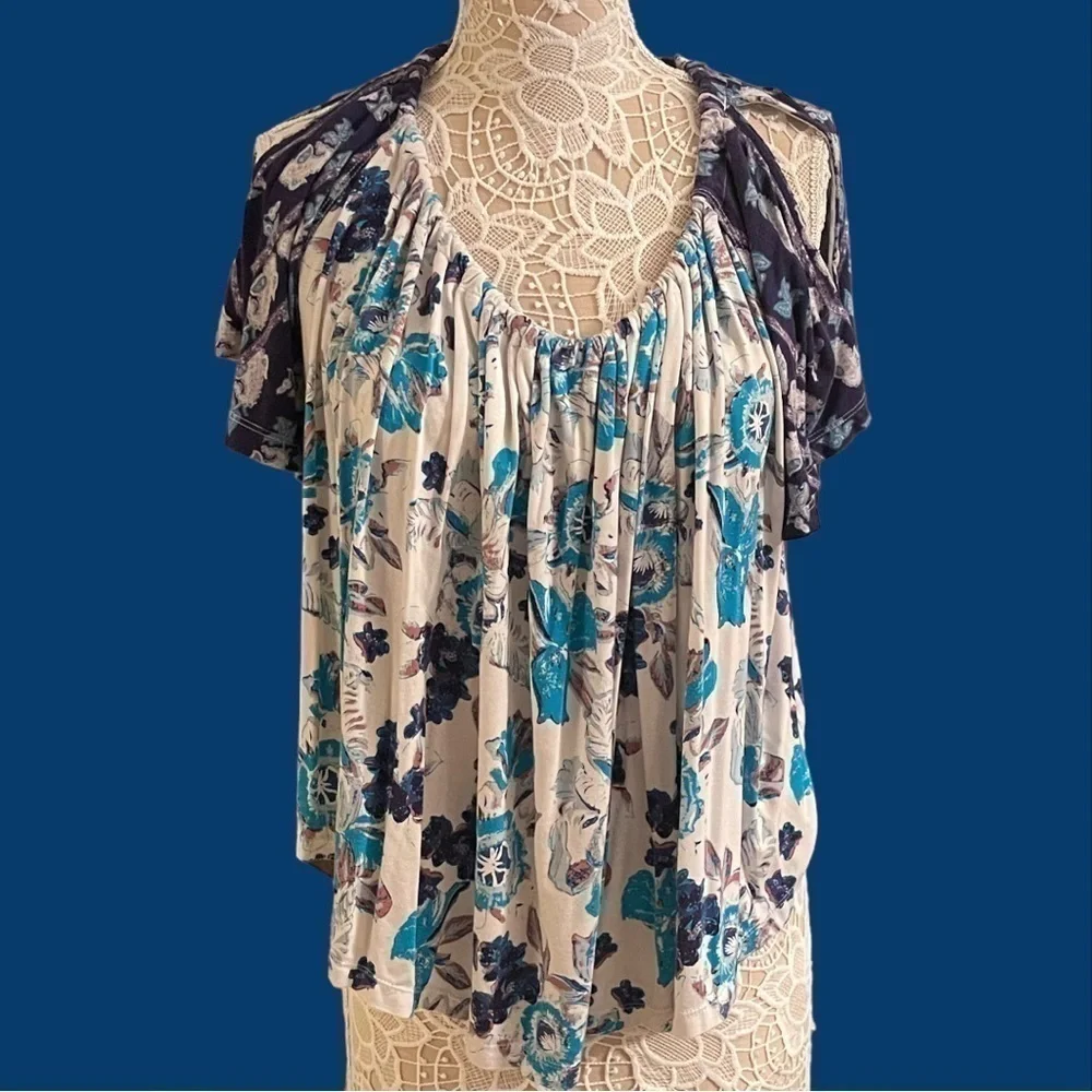Free People blue turquoise