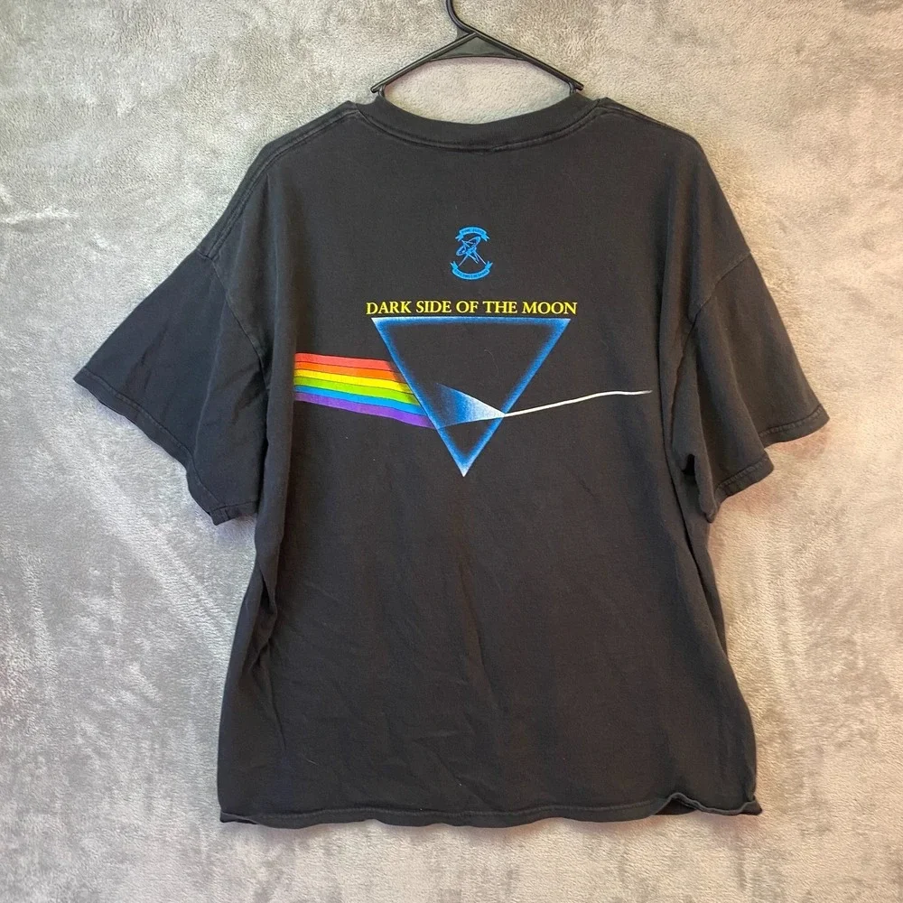 Pink Floyd Adult XL T-Shirt Black Dark Side Moon 1999