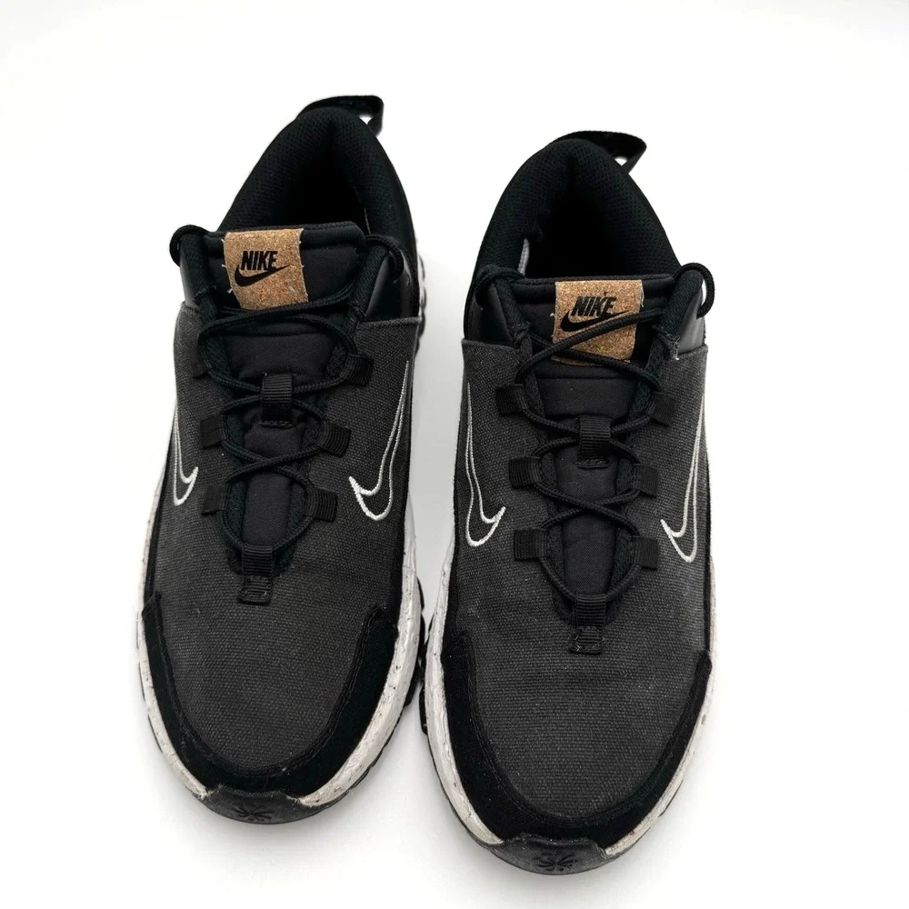 Nike Crater Remixa Women's‎ Size 9.5 Black Running Shoes Sneakers DA1468-003