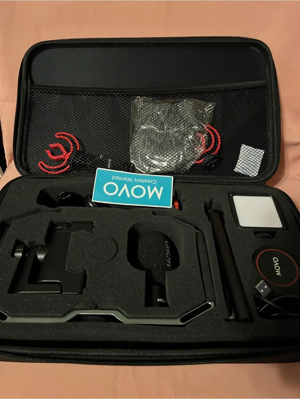 Movo black tools