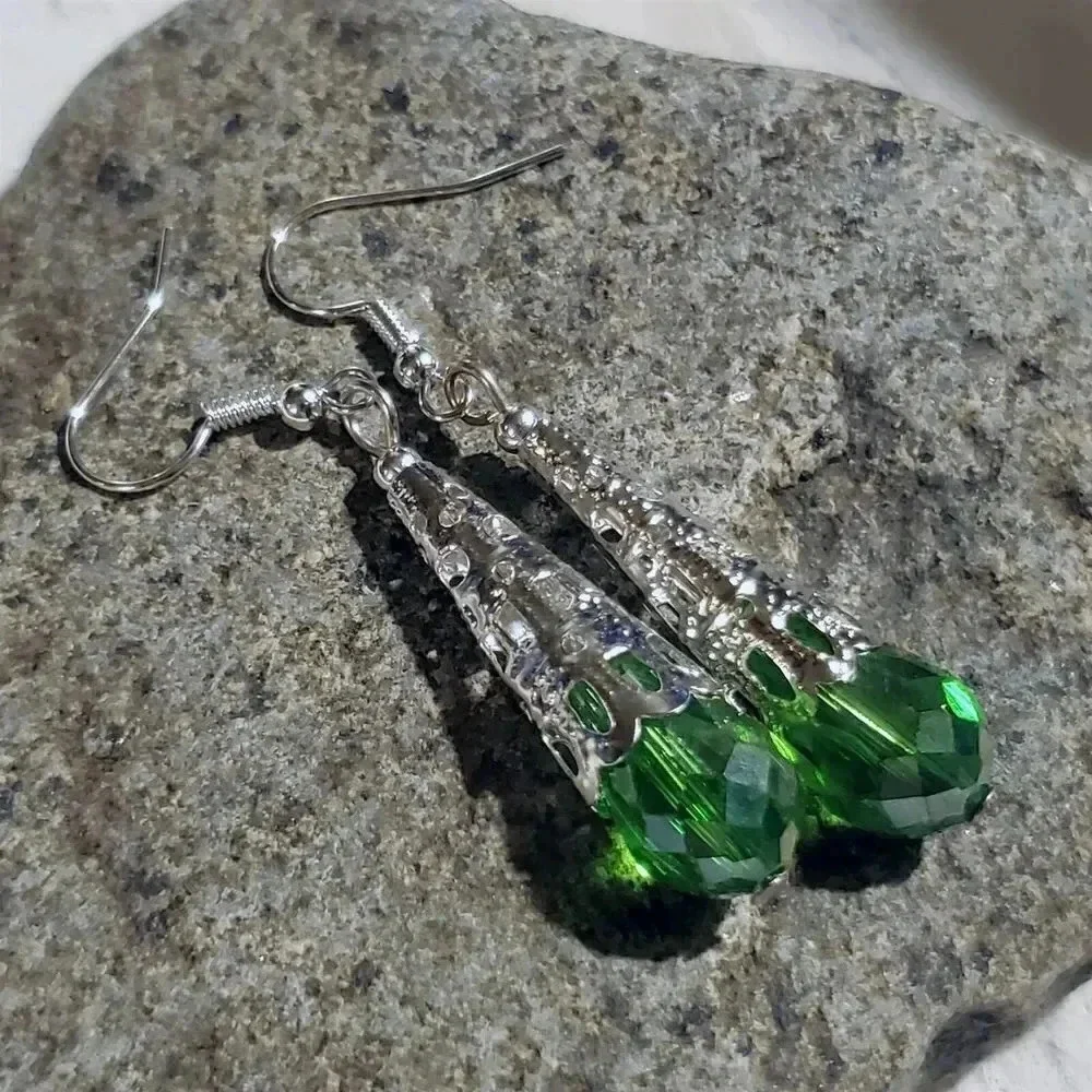 Hand Crafted crystal catch je01363