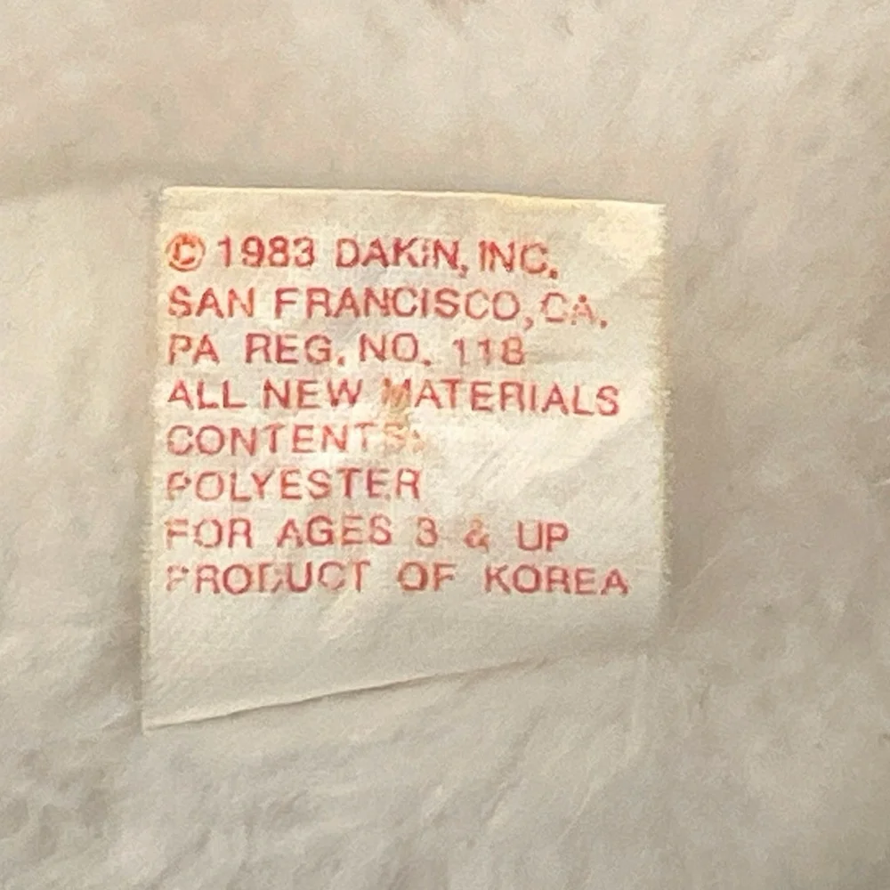 Dakin vintage 1983