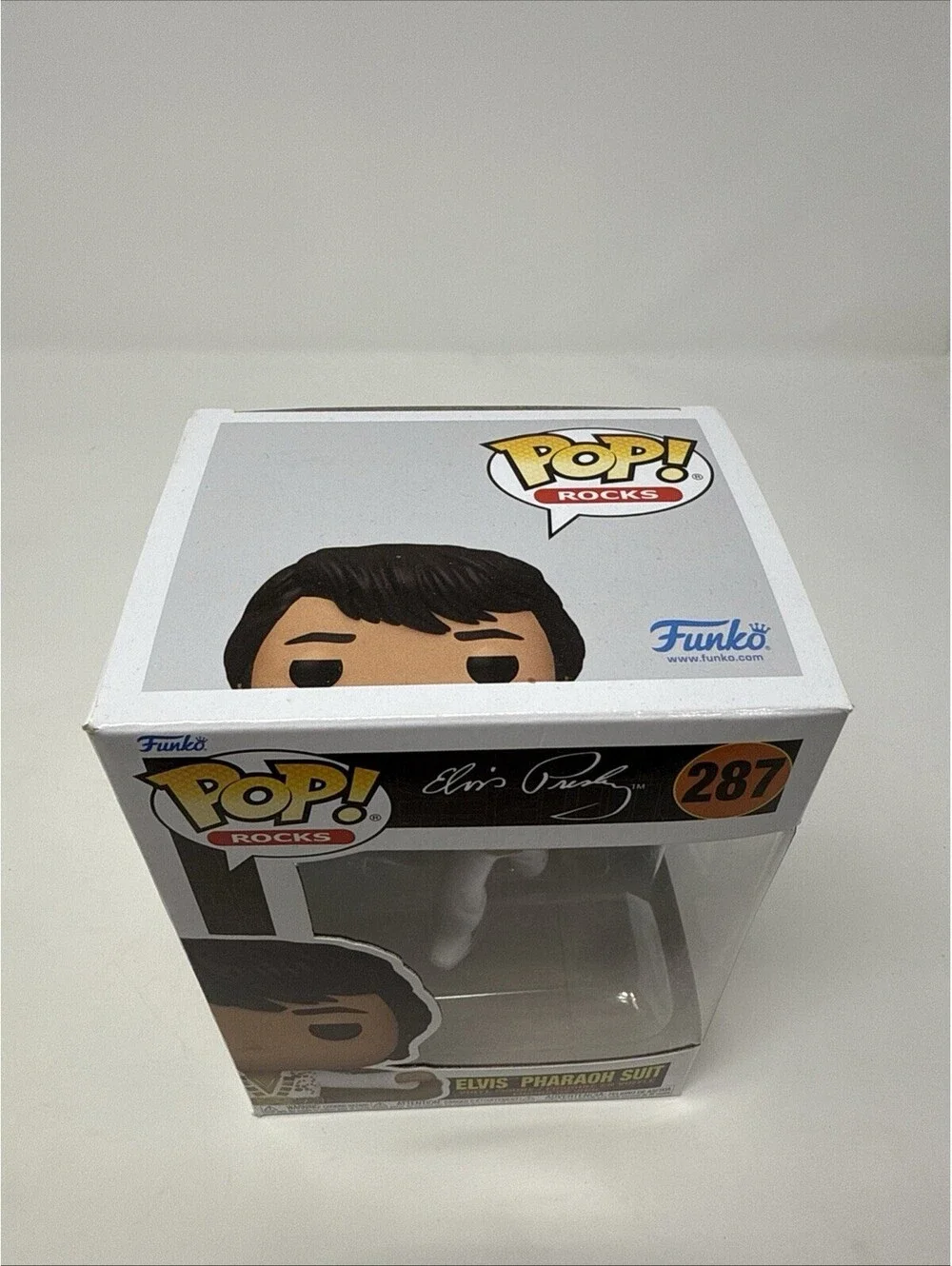 Funko POP! Rocks ELVIS PRESLEY PHARAOH SUIT #287 with Box Protector