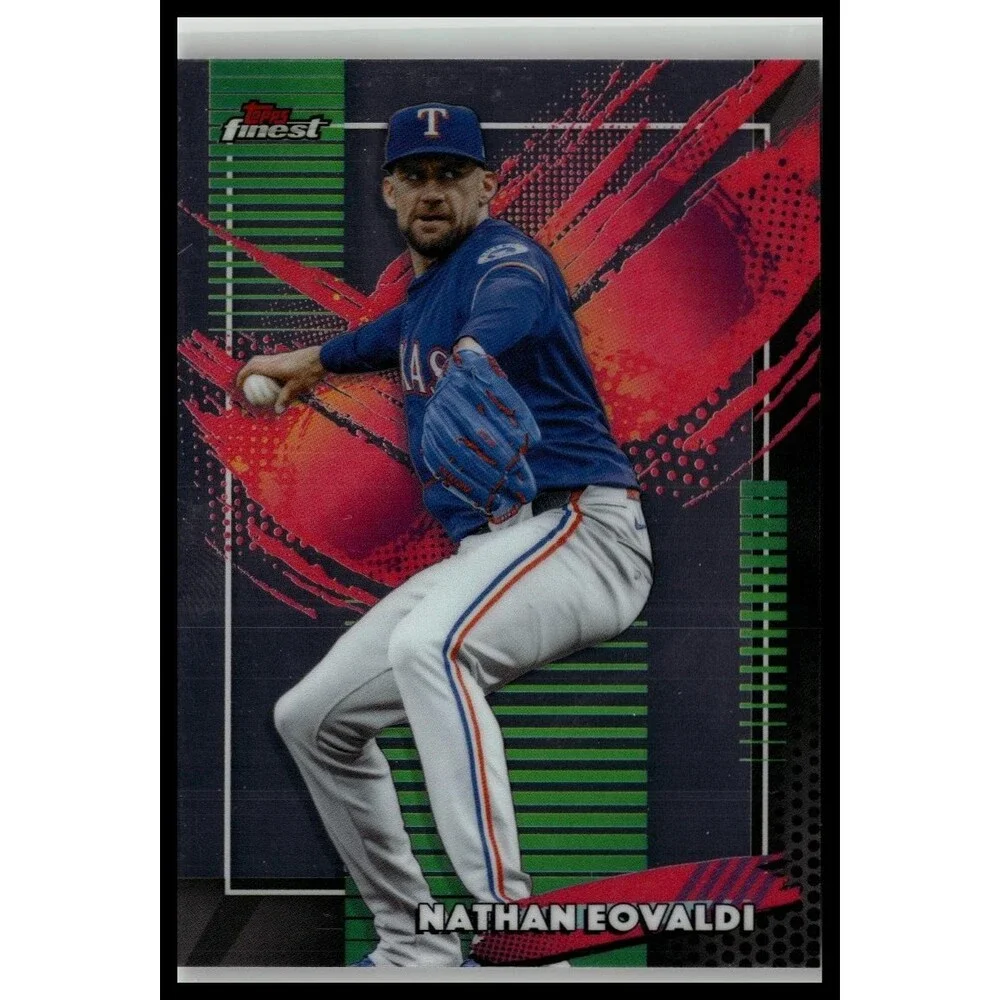 2026 Topps Finest Nathan Eovaldi 203 Texas Rangers Uncommon