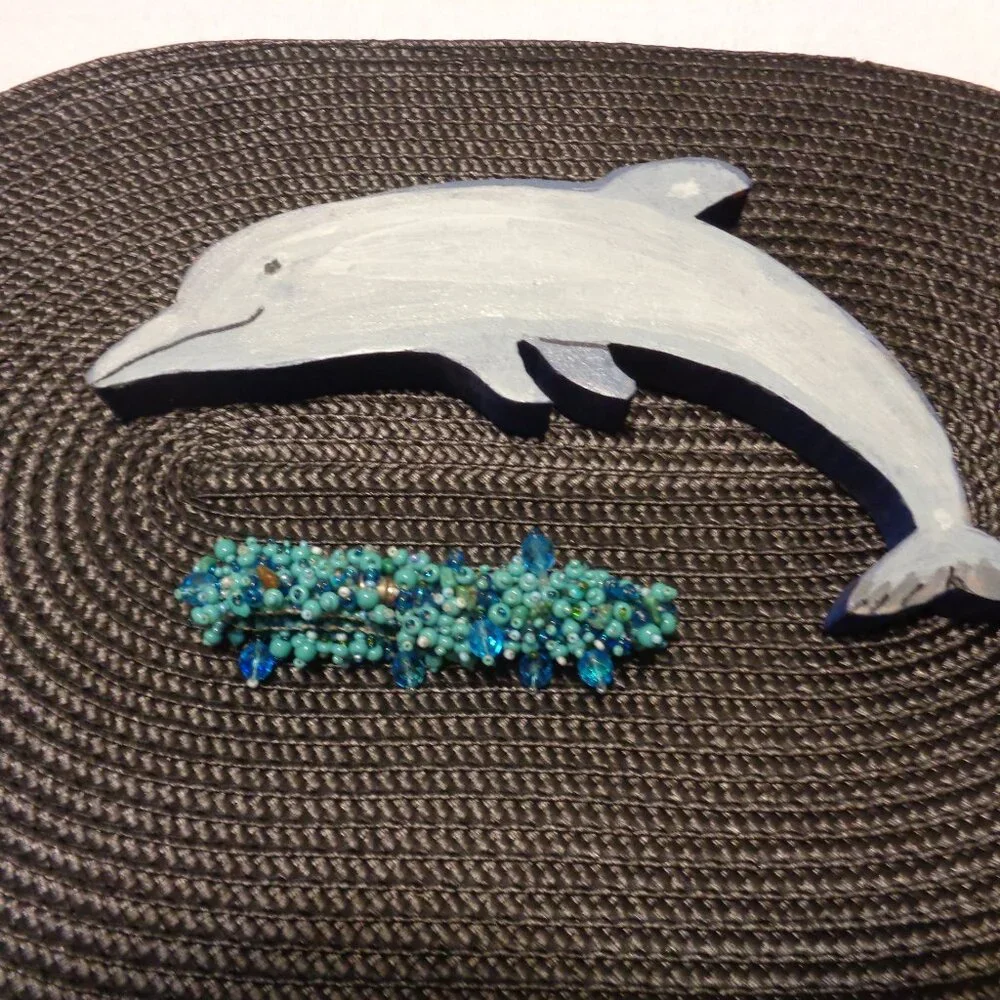 MODERN MADE blue dolphin