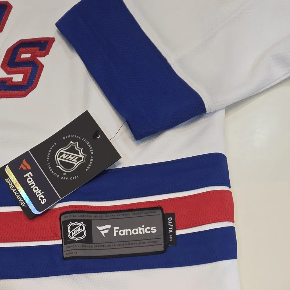Fanatics white hockey