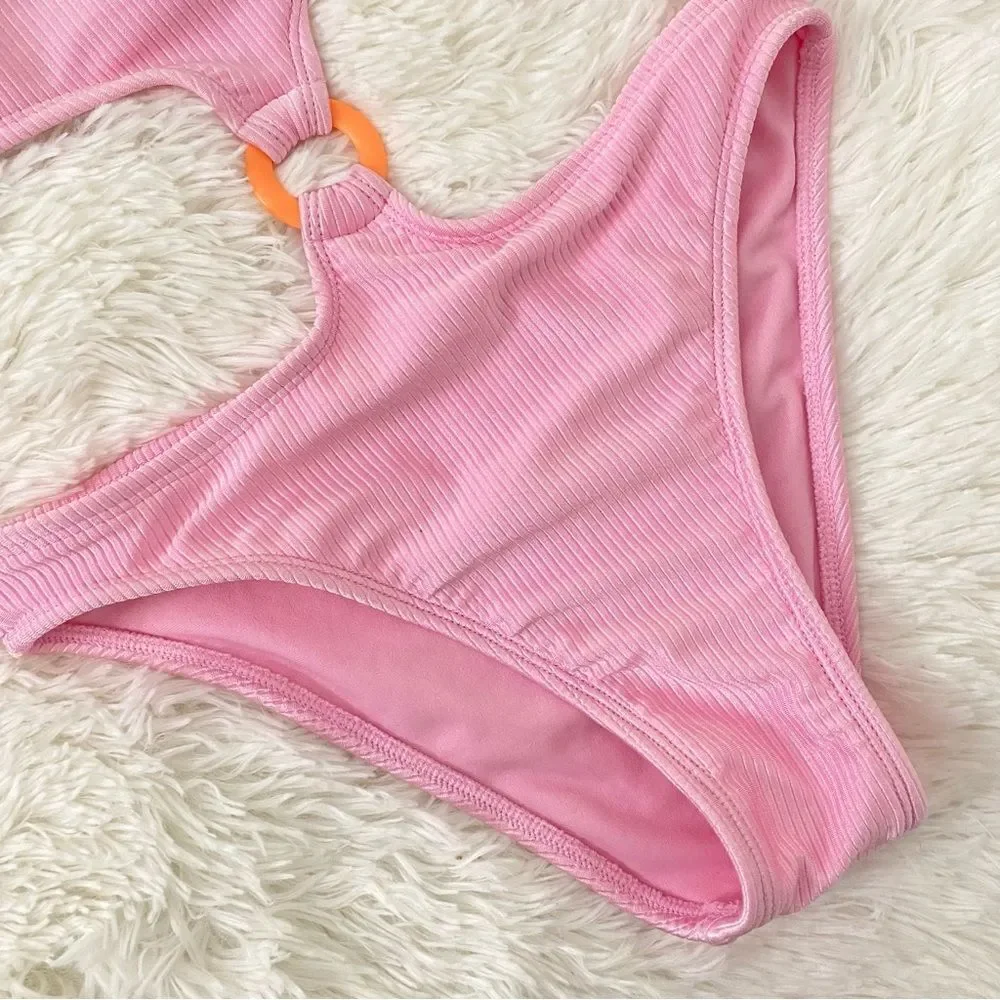 Pink One Piece Swimsuit 🐚