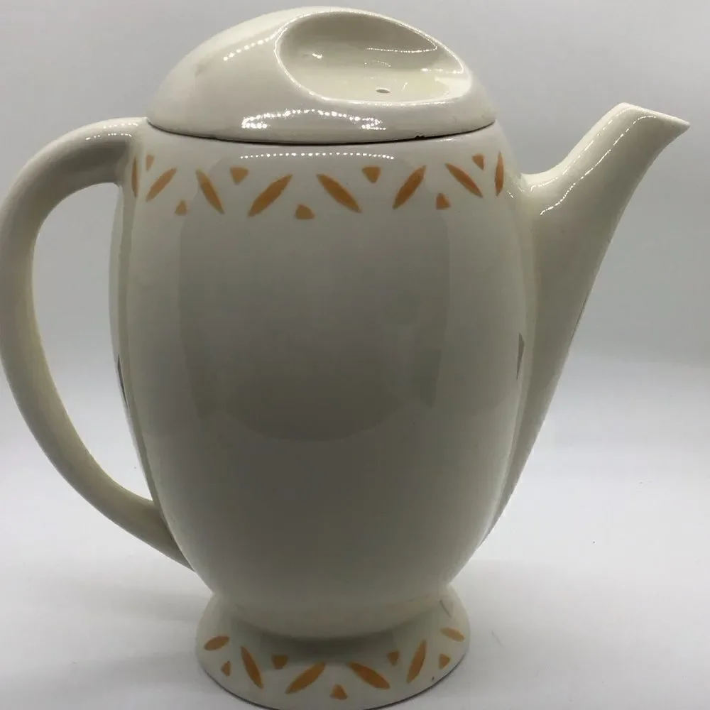 Vintage Porcelier Southwest Design Coffee/Tea pot