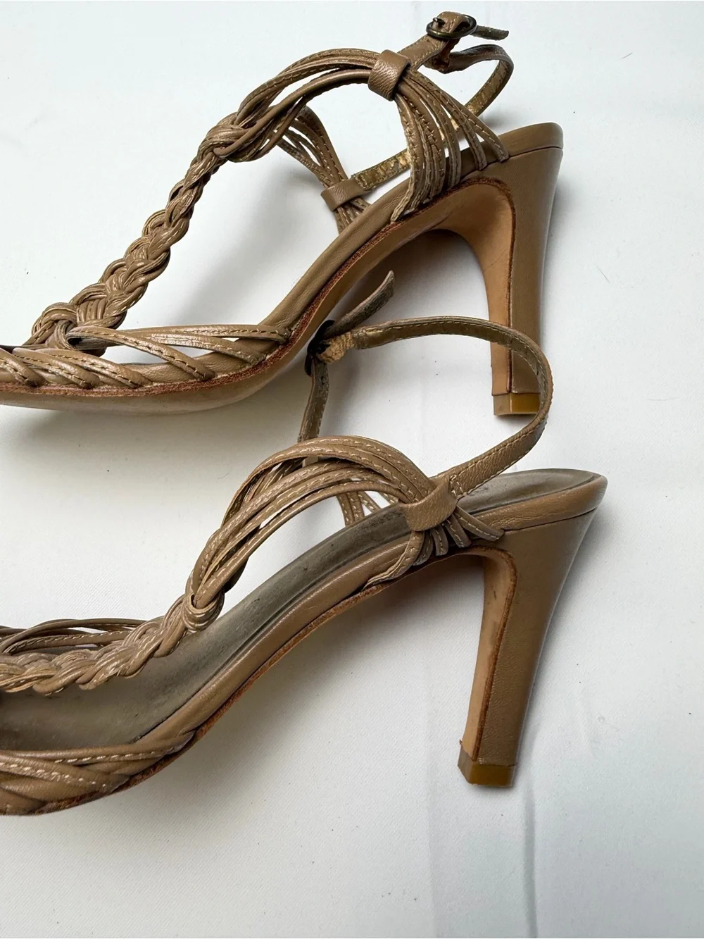 Charles David braided strap