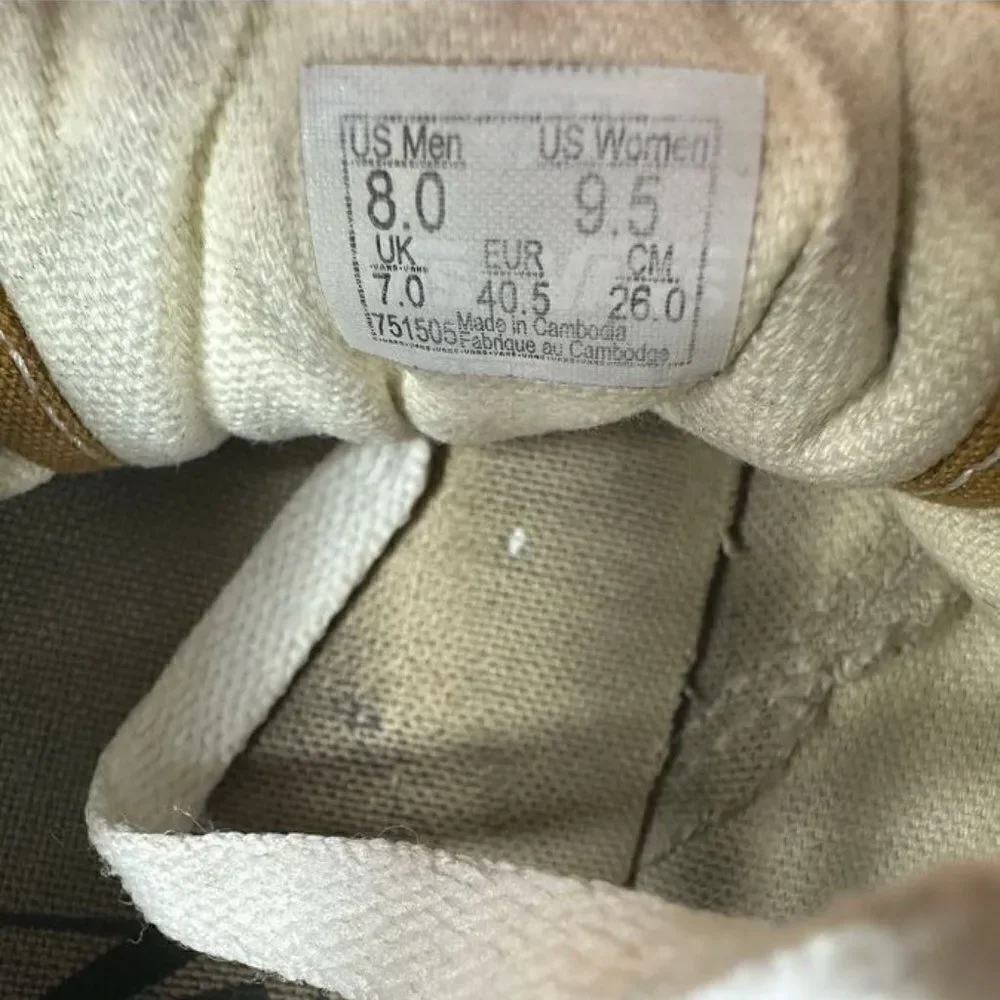 Vans sz men