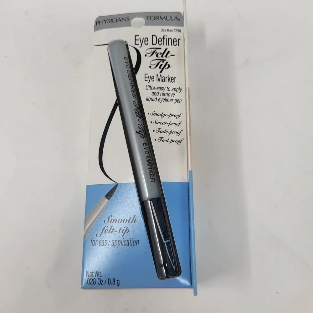 Physicians Formula Eye Definer Felt-Tip Liquid Eye Liner‎ Marker Ultra Black