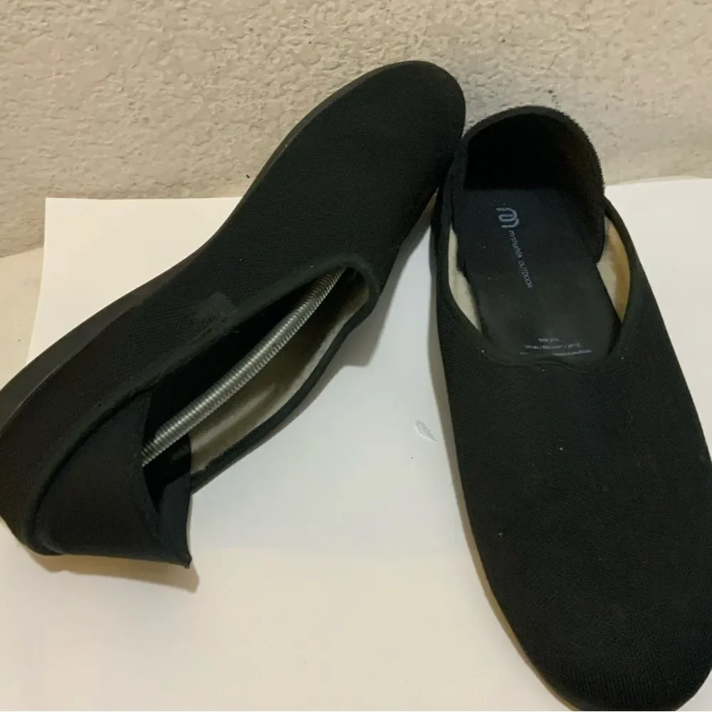 Mahabis Shoes Mens 13.5 black  Iconic Classic Wool Slippers Comfy