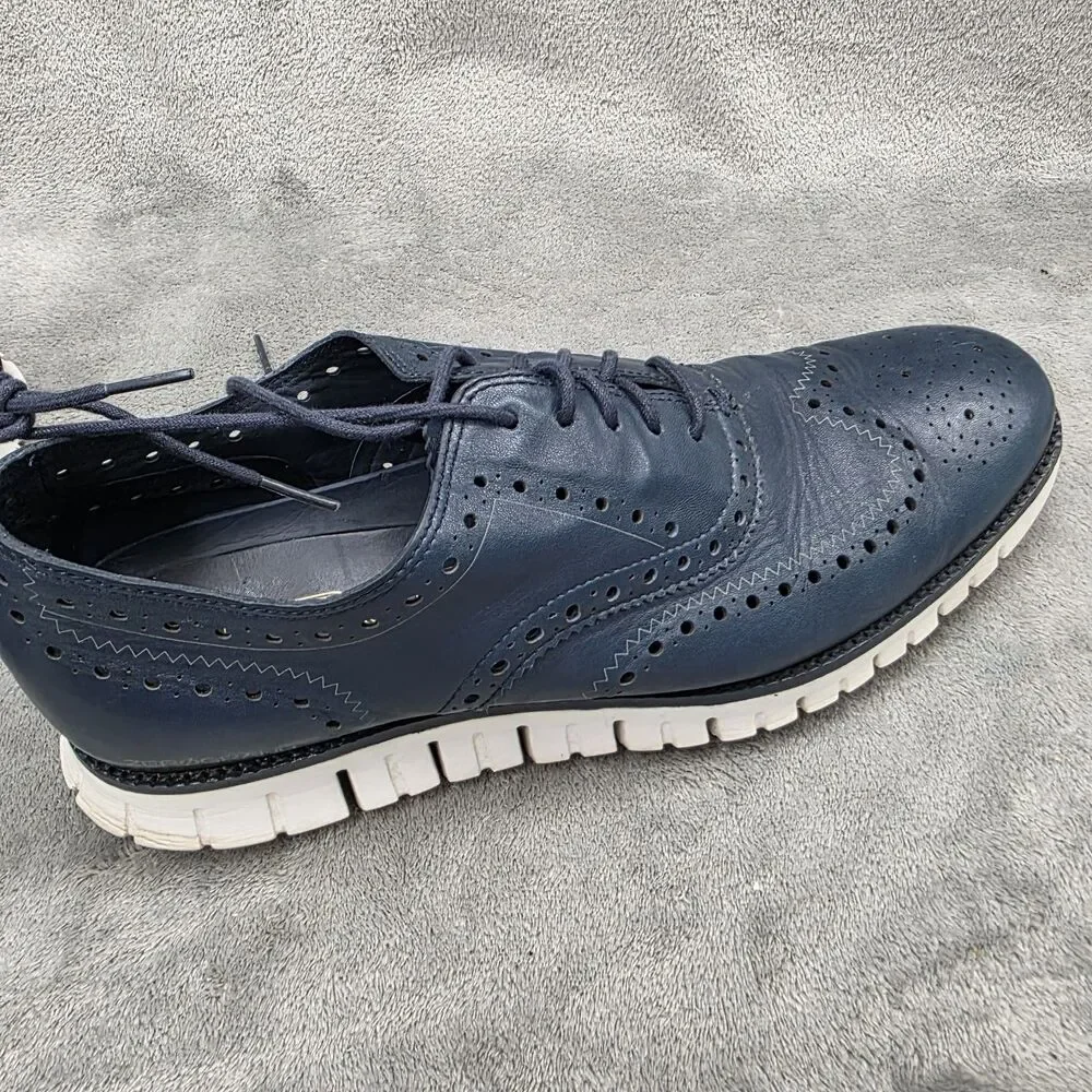 Cole Haan Zerogrand $160 Men's Wingtip Oxfords Shoes Size 12 M Leather C23580