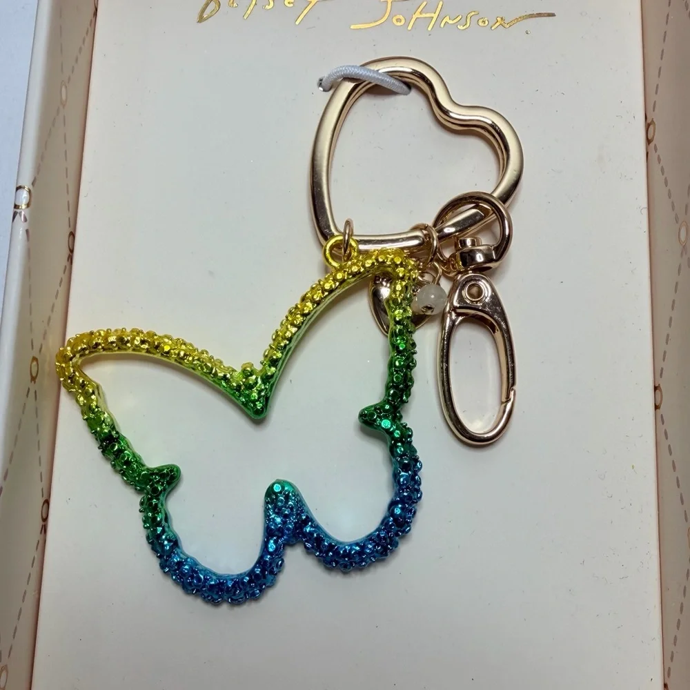 Betsey Johnson vibrant butterfly