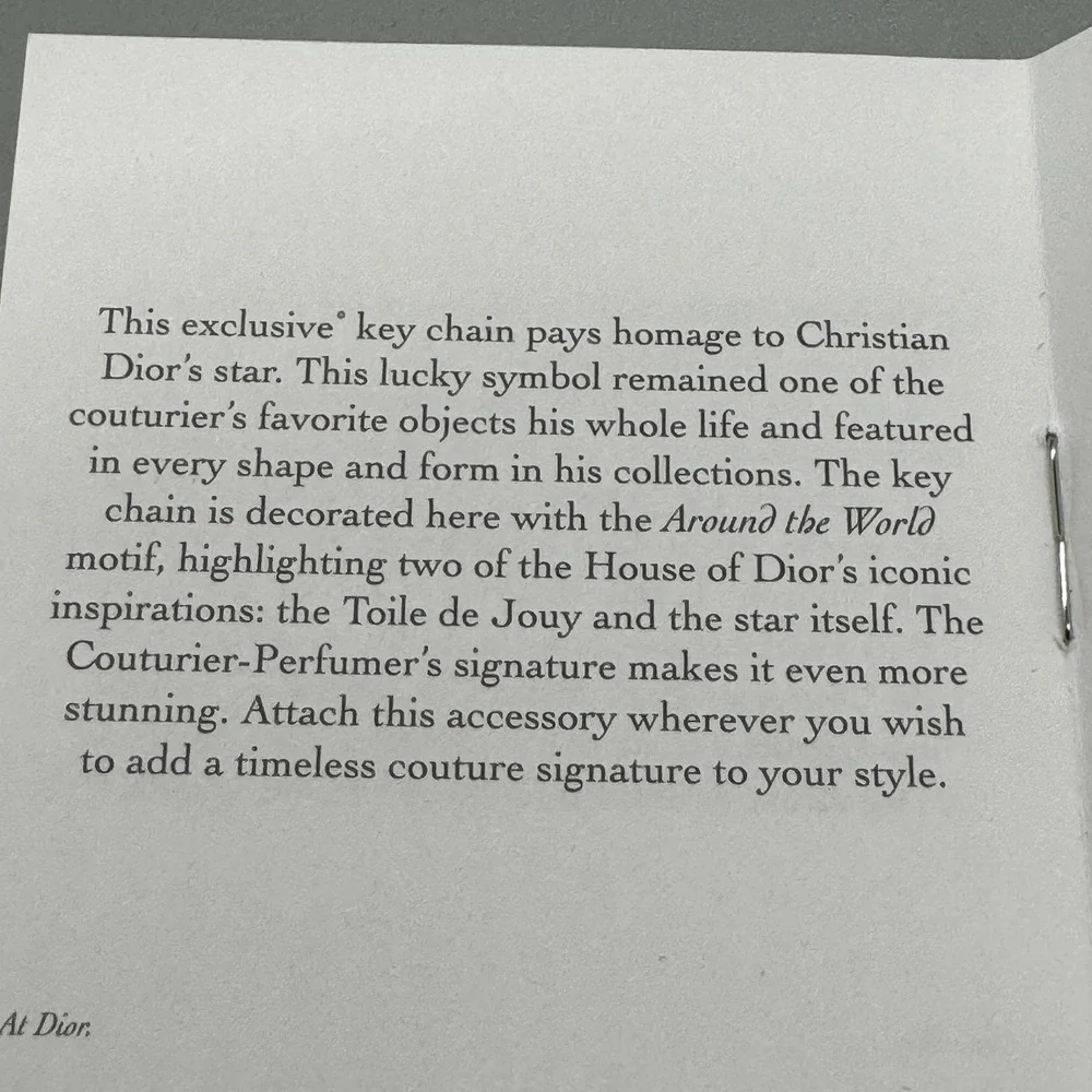 Dior christian star