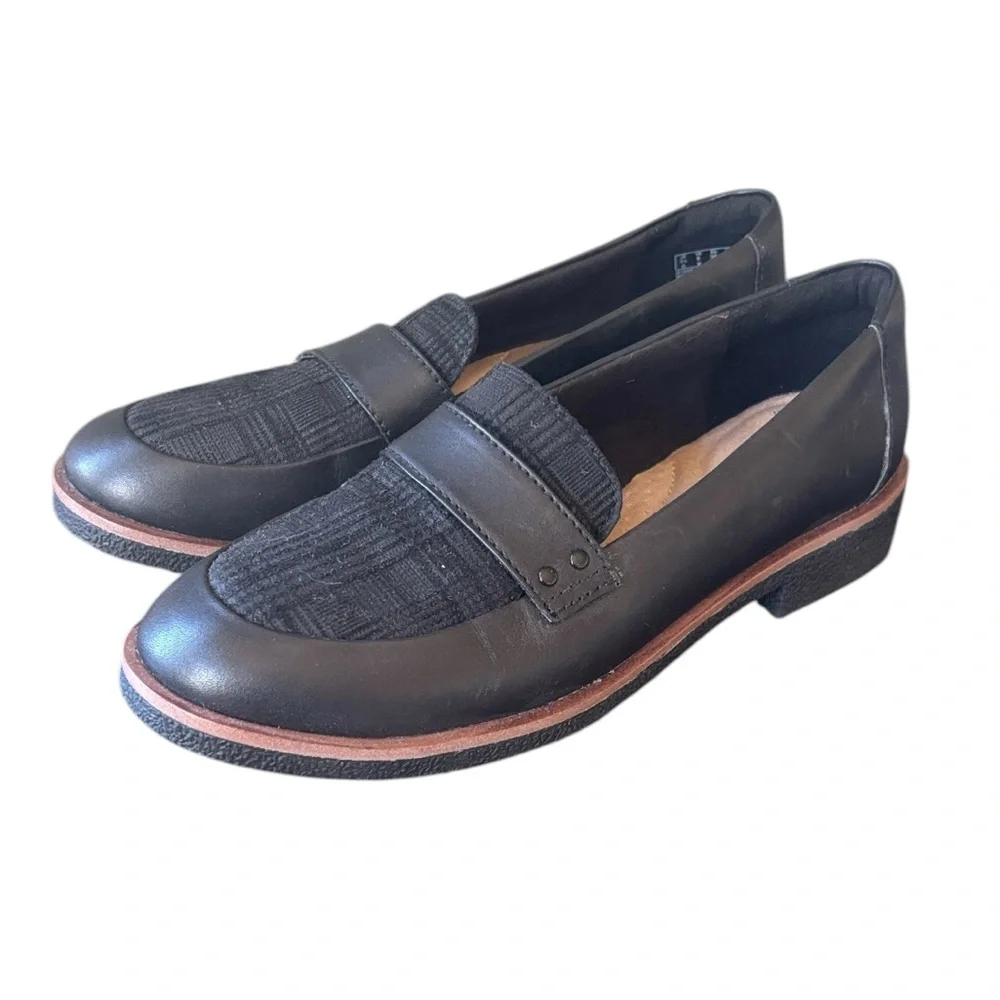 Clark’s Griffin Sail‎ Black Loafer Size 6