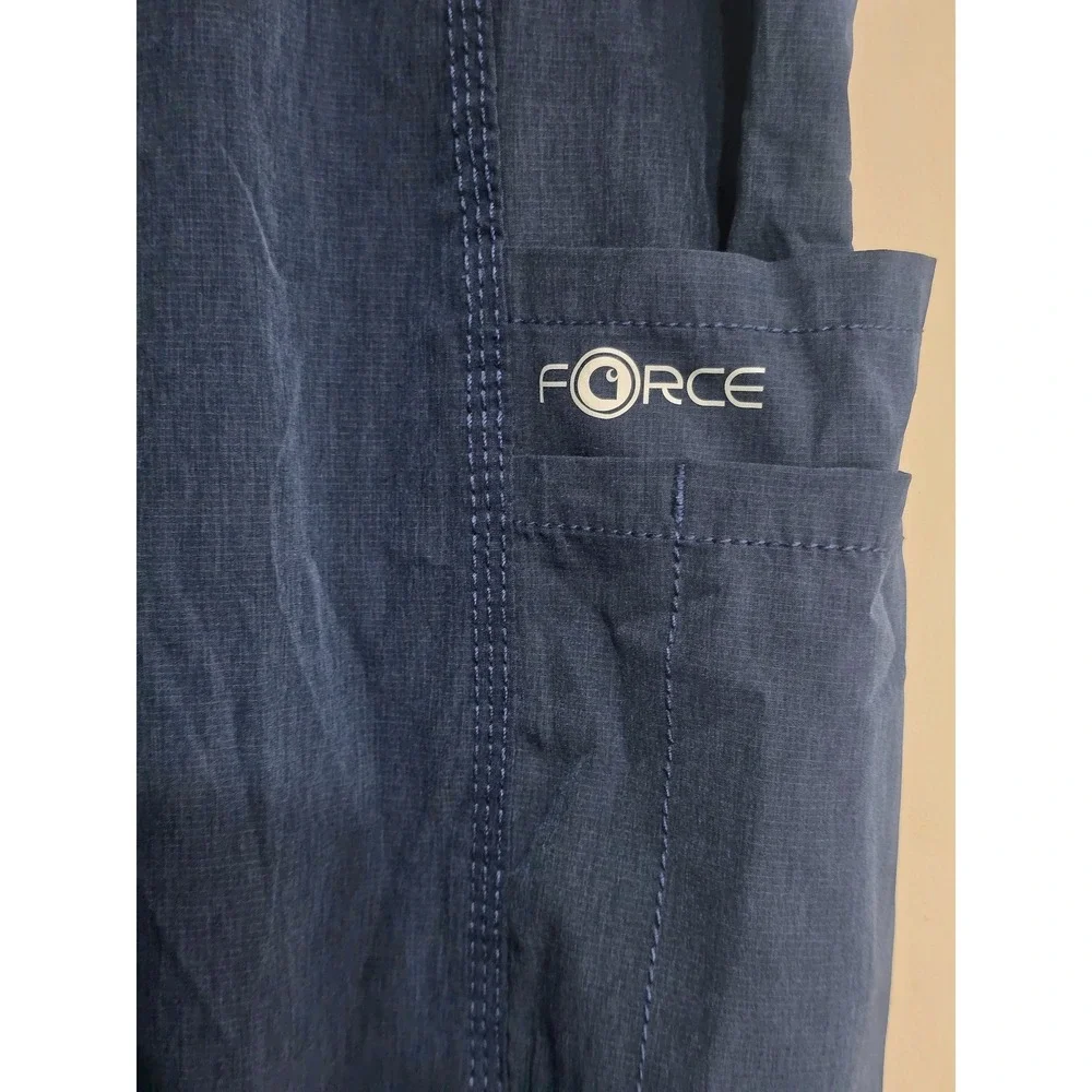 Carhartt Liberty Force Mens Navy Blue Scrub Jogger Pants C52610 Petite XL C9‎