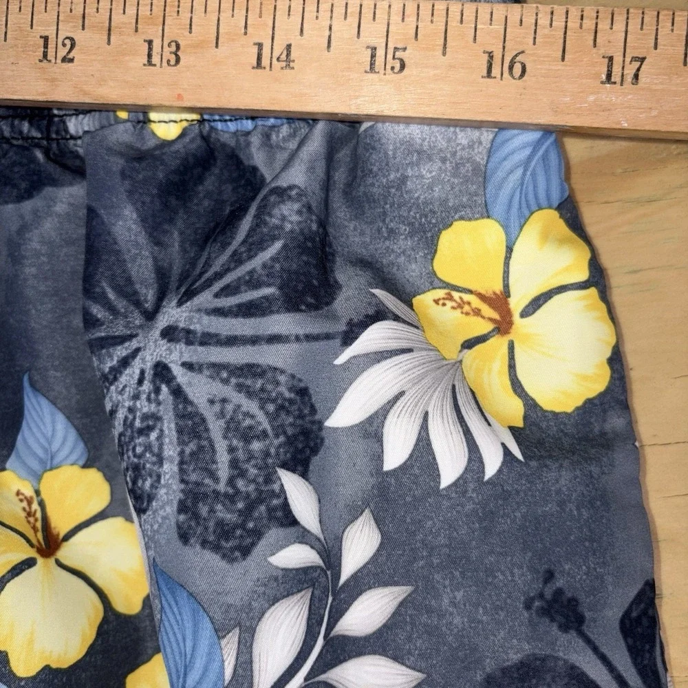 Tommy Bahama Relax Lined Swim Trunks Mens Large Floral Hawaiian Board‎ Shorts 6