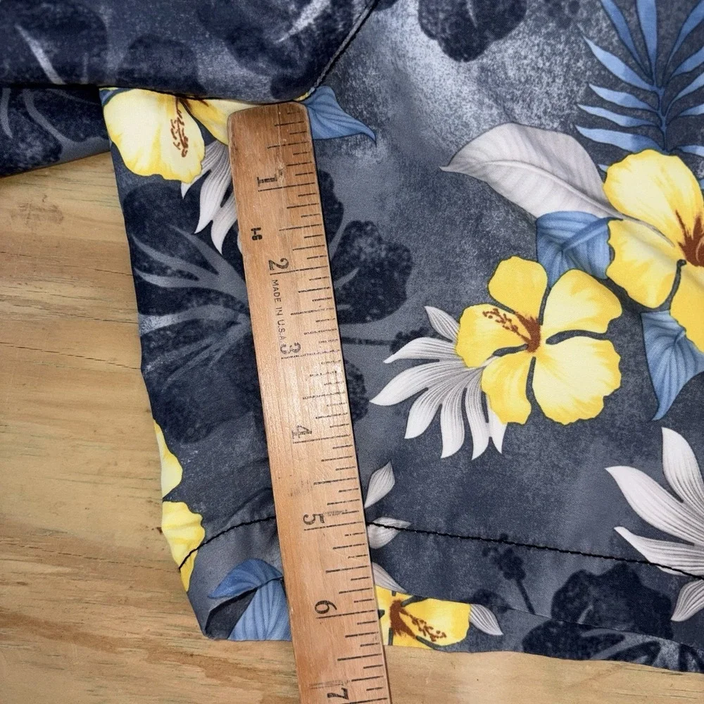 Tommy Bahama Relax Lined Swim Trunks Mens Large Floral Hawaiian Board‎ Shorts 6