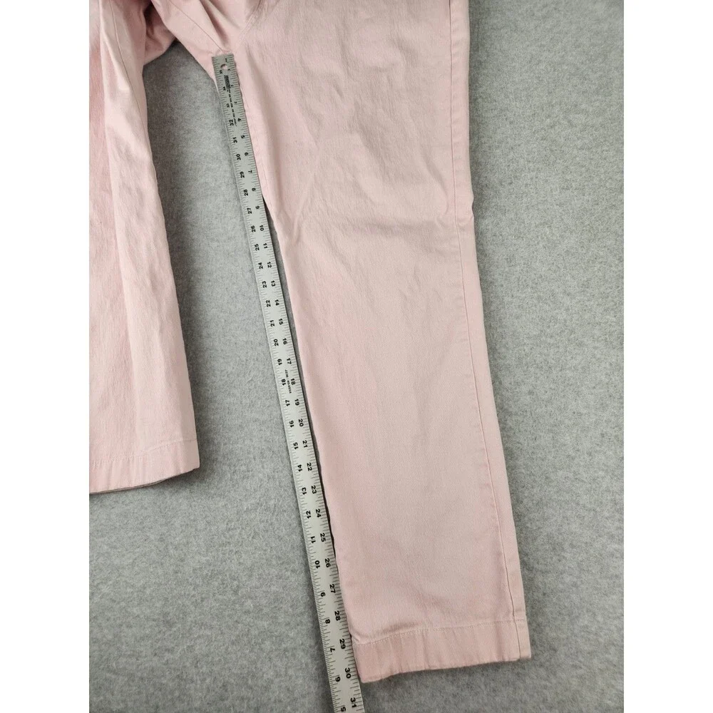 J.Crew 770‎ Chino Pants 38x32 30 31 Mens Pink Straight Leg Stretch Twill Casual