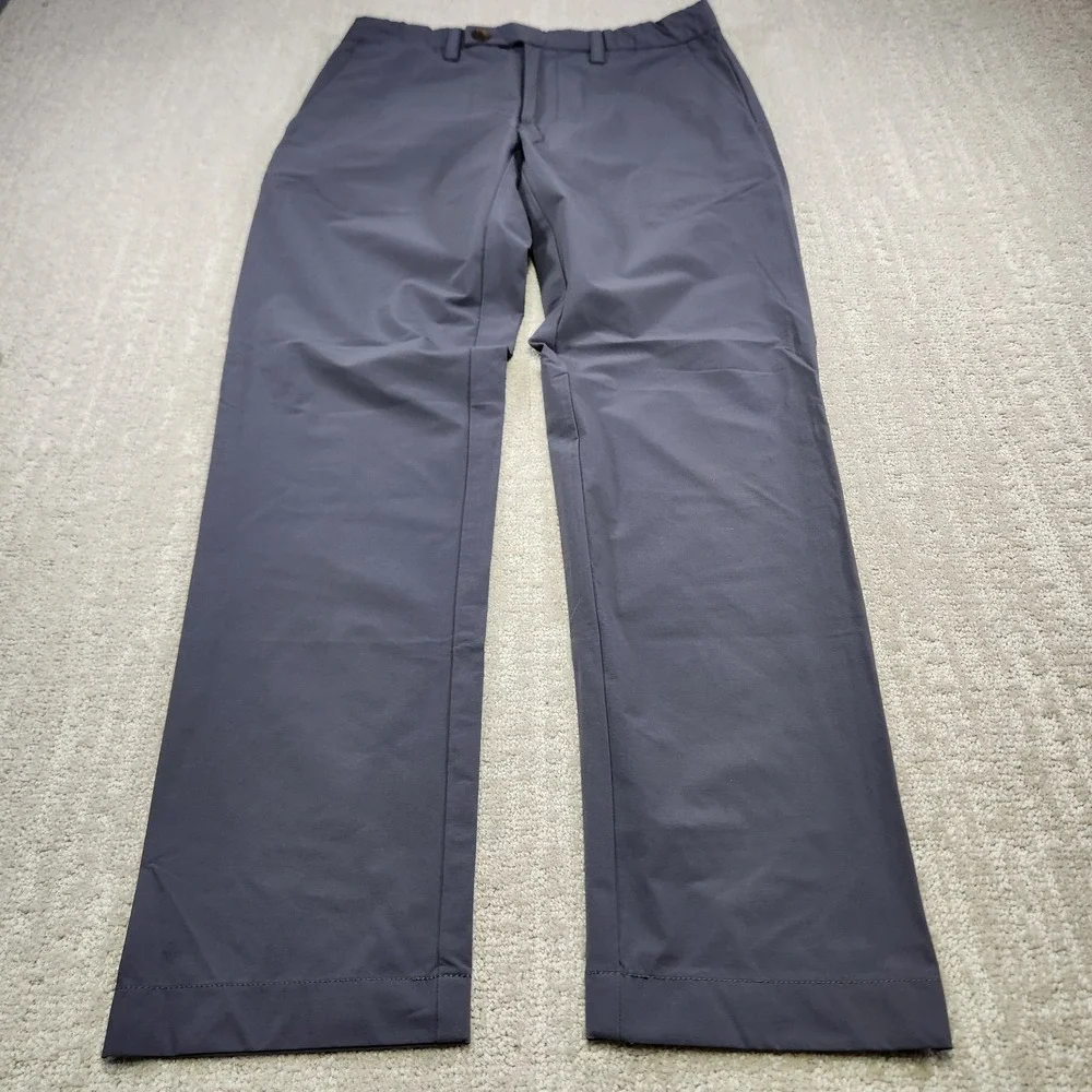 Brooks Brothers Pants Men‎ 32x30 Red Fleece Performance Chino Gray Stretch