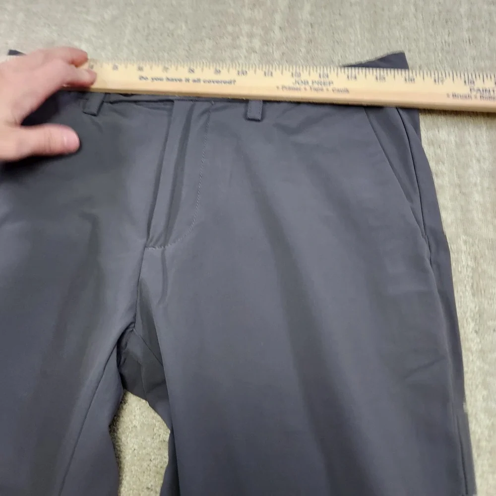 Brooks Brothers Pants Men‎ 32x30 Red Fleece Performance Chino Gray Stretch