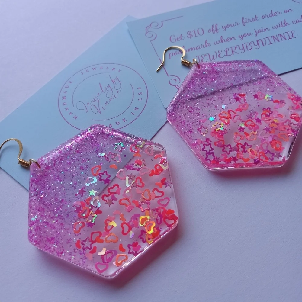 Hand Crafted these earrings