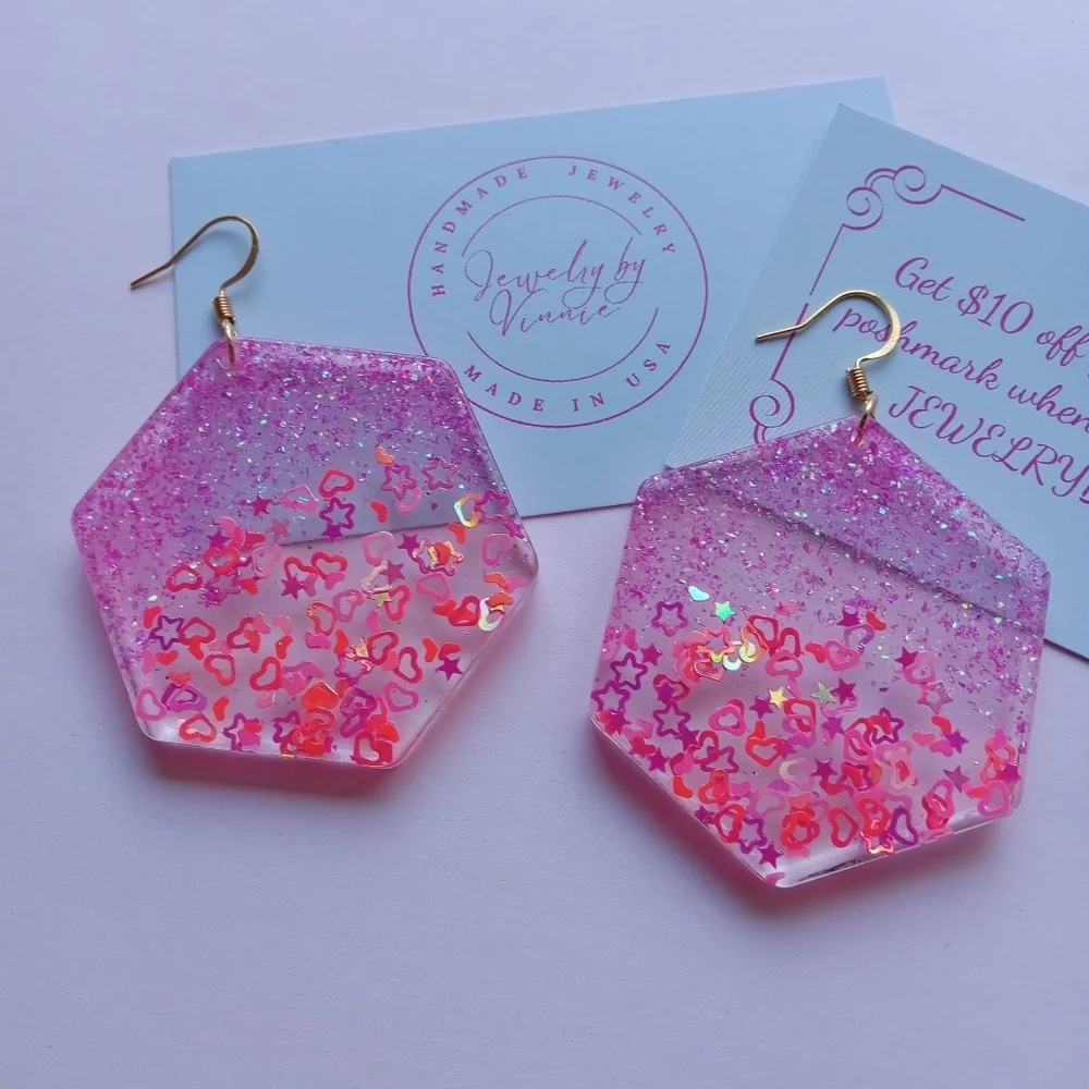 Hand Crafted these earrings