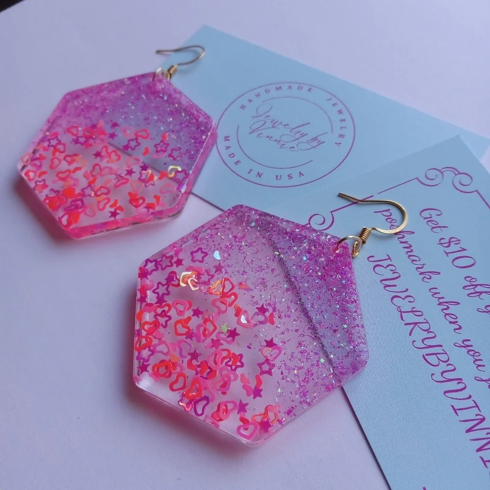 Hand Crafted these earrings