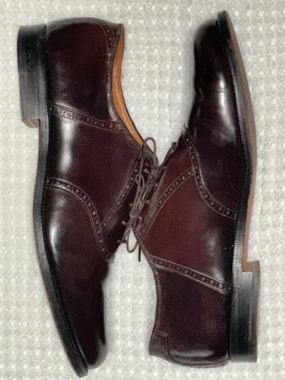 Alden New England Oxford Cordovan Dress Shoes
