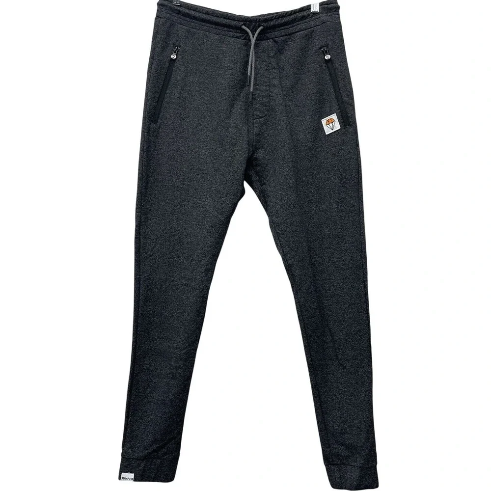 Jumper‎ Threads Mens Action Joggers Charcoal Heather Grey Tapered Sweatpants 29