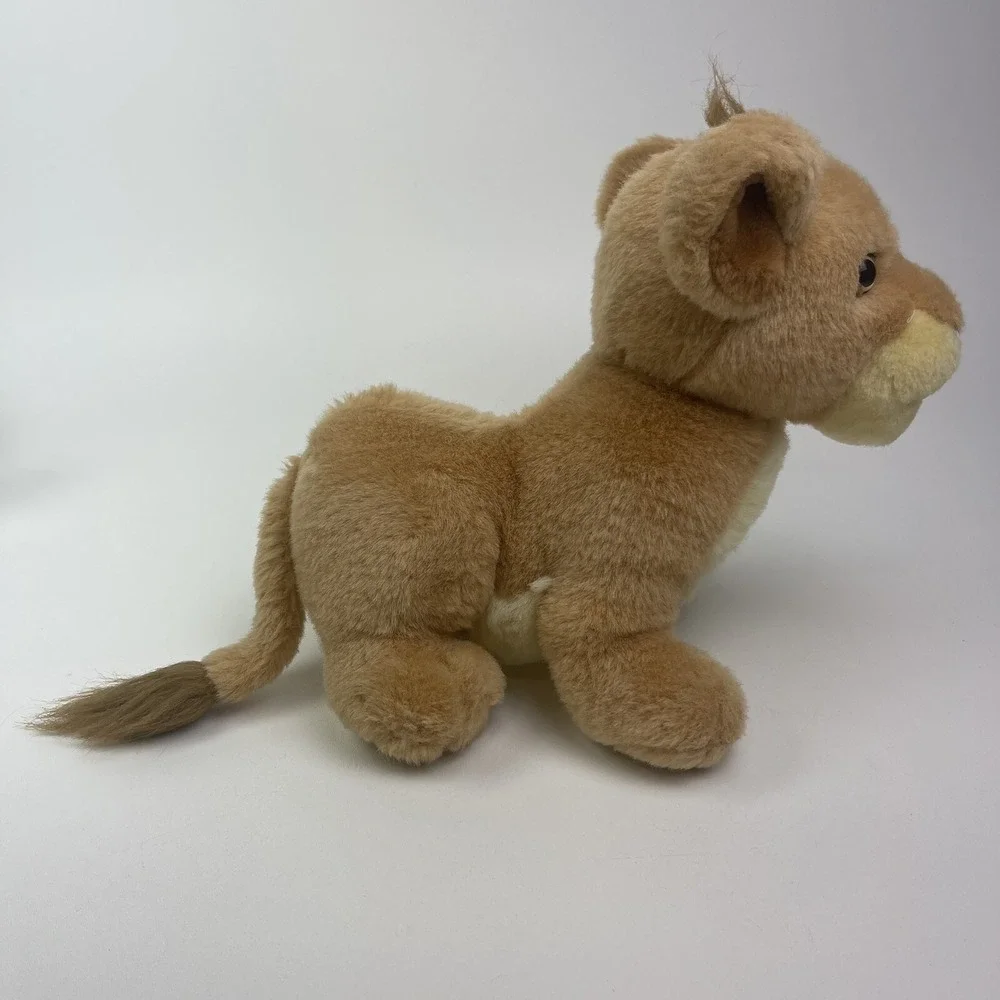 Vintage Plush Baby Lion Cub Circus Safari Zoo Wildlife Lemonwood‎ Stuffed Animal