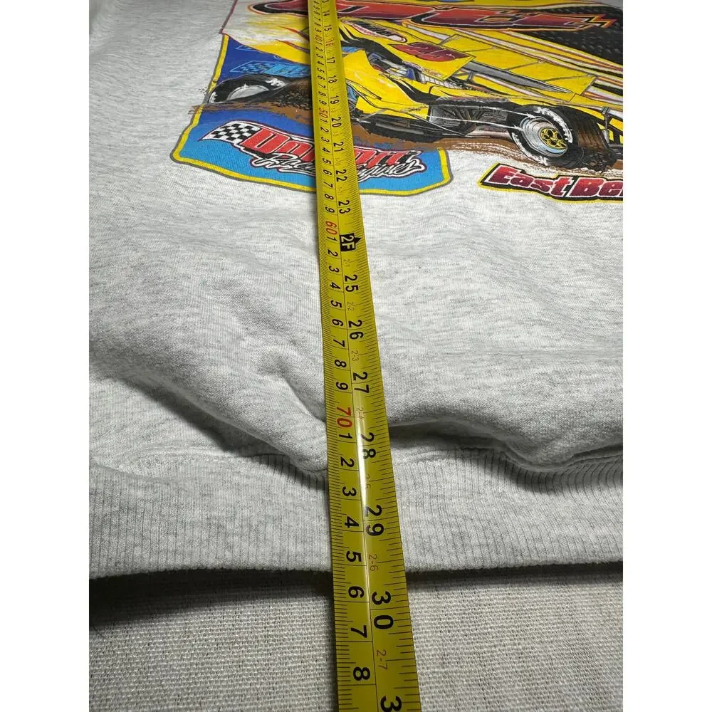 Vintage Don Pitt 94 Sprint Car Racing Hoodie Lincoln Speedway PA XXL