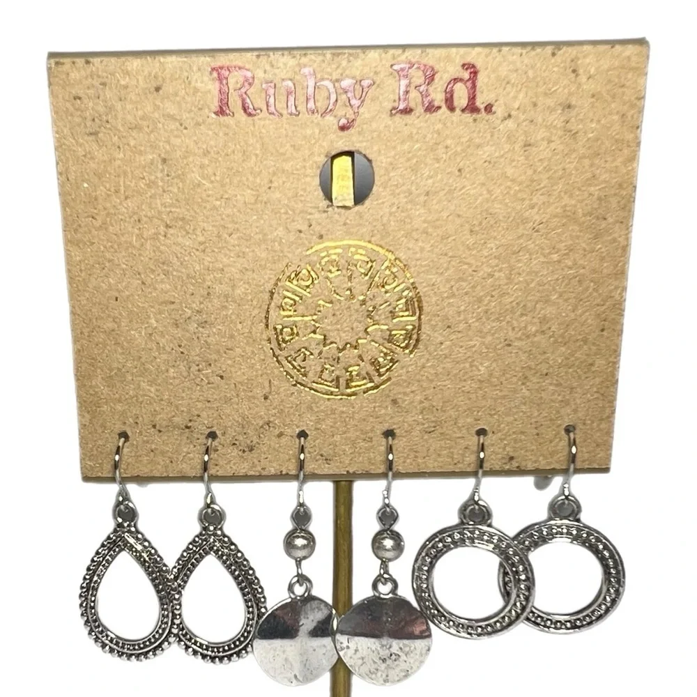 Ruby Rd. pairs earrings