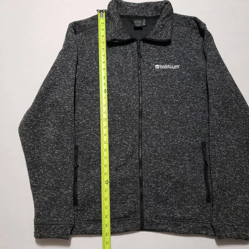 Stormtech Performance 1/4 Zip‎ Fleece Pullover Sweater Mens XL Heather Gray