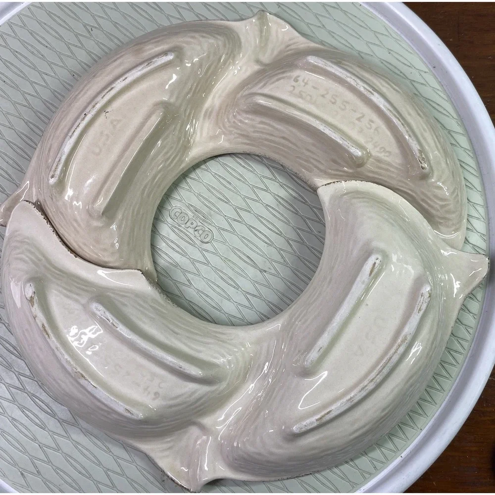 California Pottery chips rose