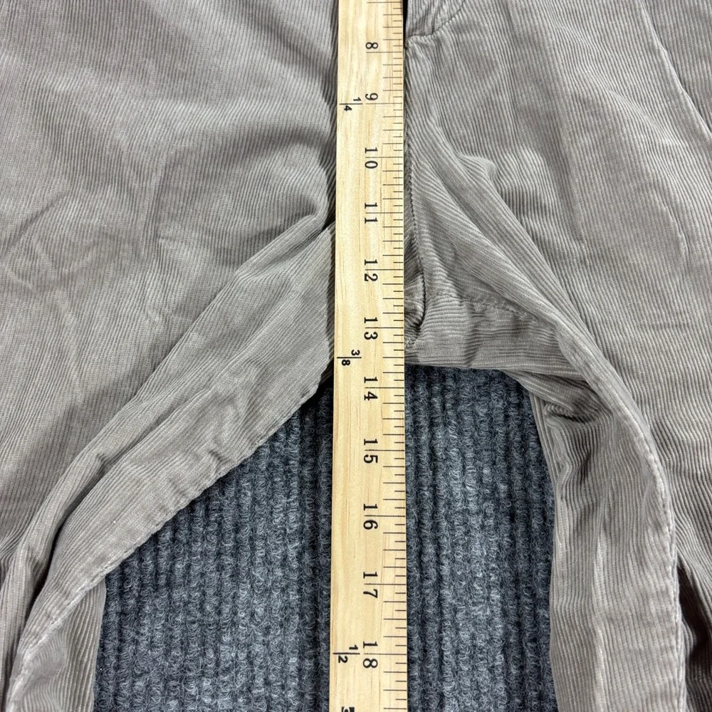 Banana Republic Traveler Corduroy Pants Mens 36x34 Gray Slim Fit 619087-01