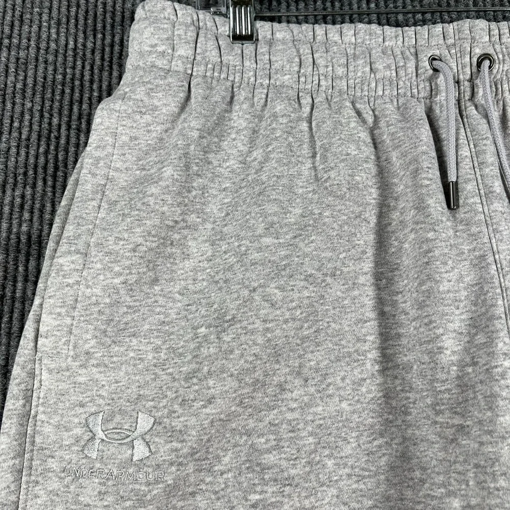 Under‎ Armour Shorts Mens XL Extra Large Gray Cotton Blend Loose Fit New
