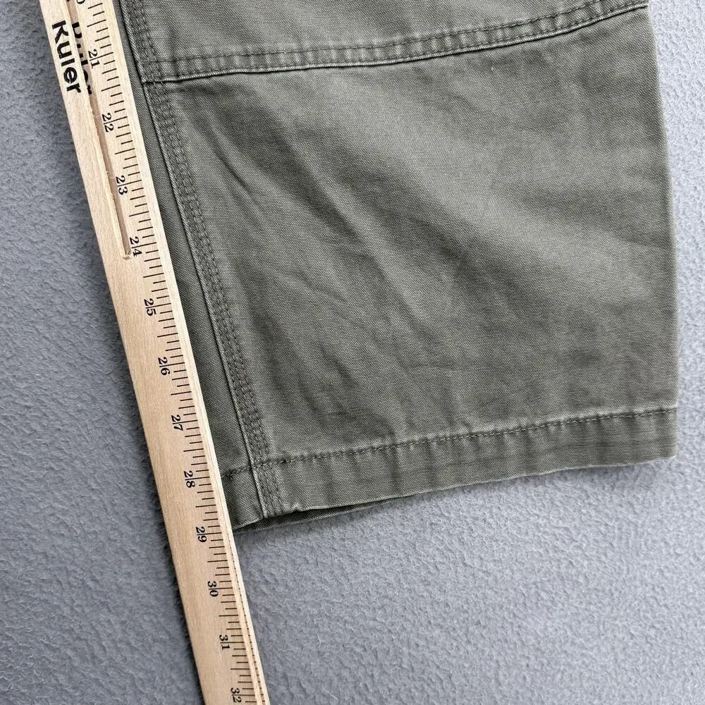 Harley-Davidson Pants Mens‎ 40x30 Green Canvas Utility Carpenter Workwear Casual