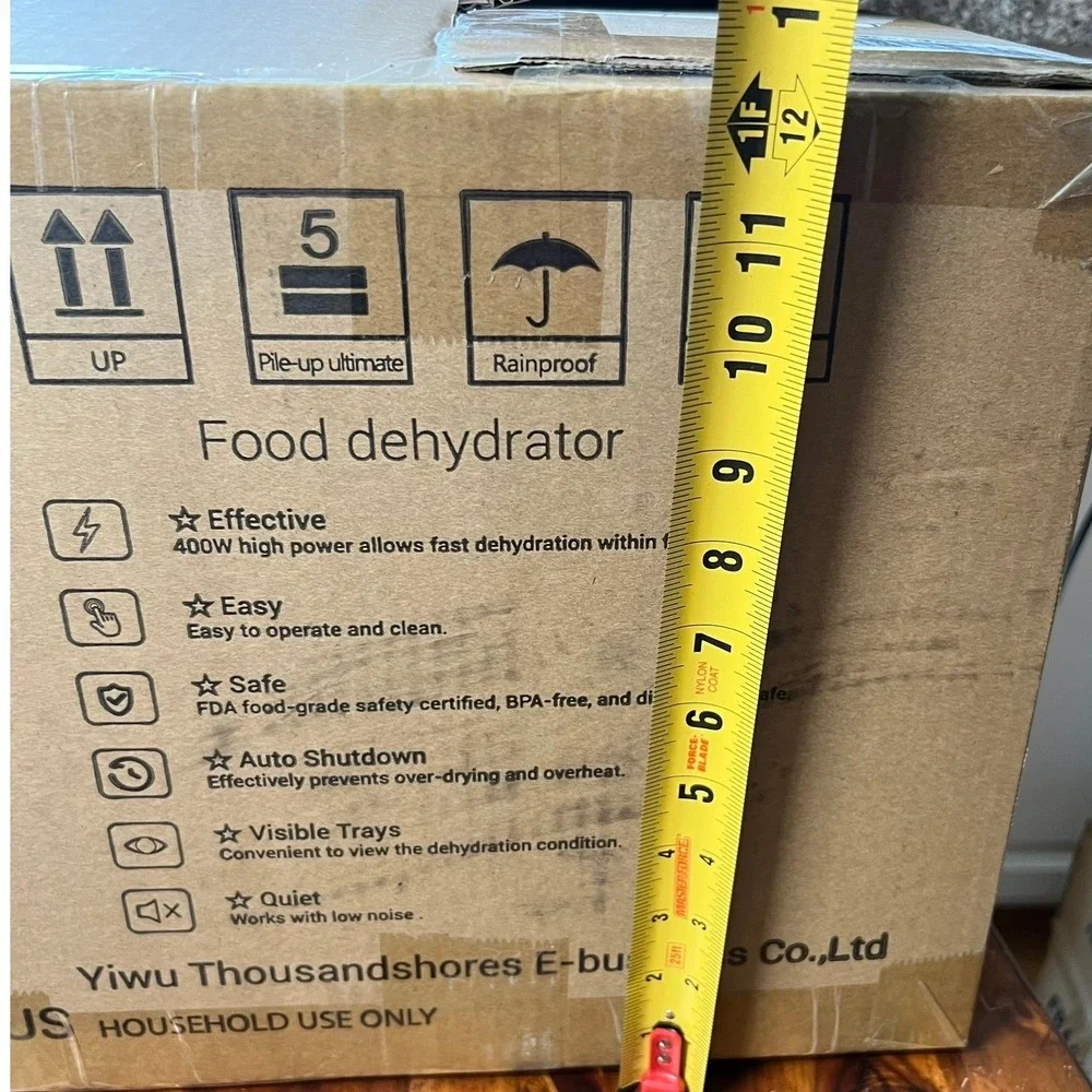 Elechomes food dehydrator