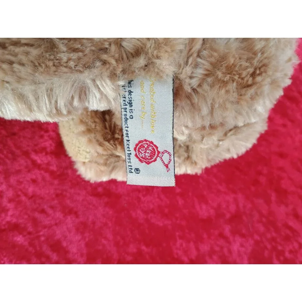 KEEL TOYS‎ English Policeman Teddy Bear Plush Uniform Brown Blue Stuffed 10