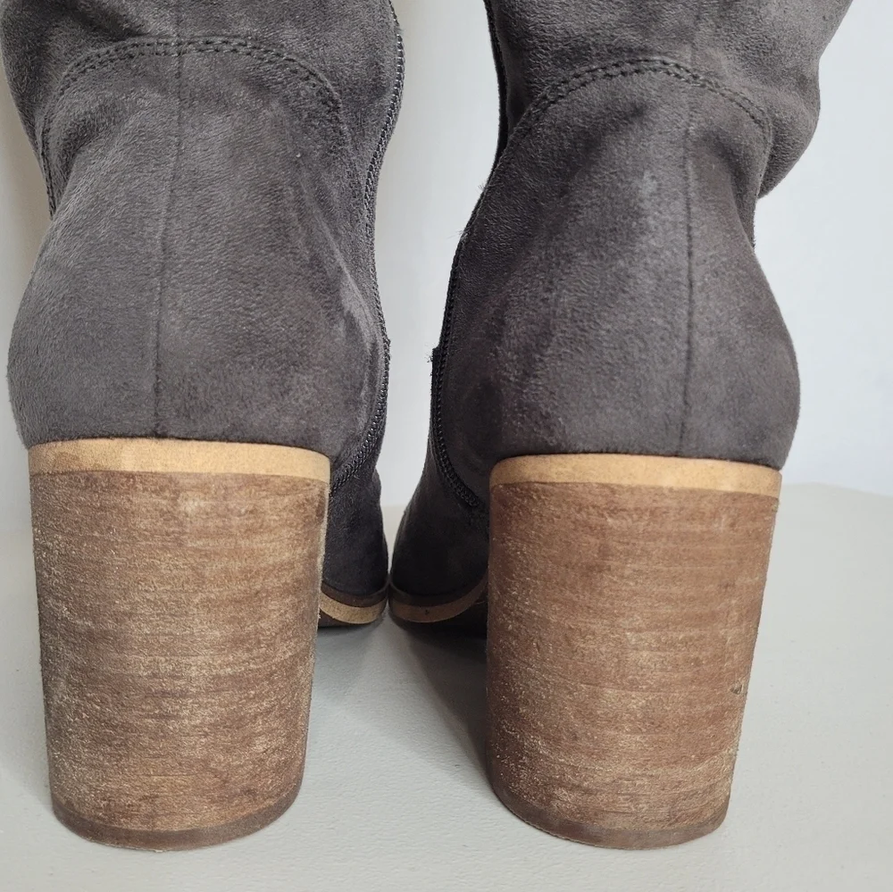 Melrose and Market Faux Suede Over-The-Knee Boots - Size 9.5