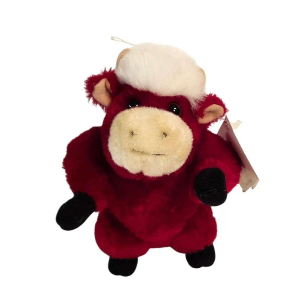 Vintage Red Bull Plush 7.5