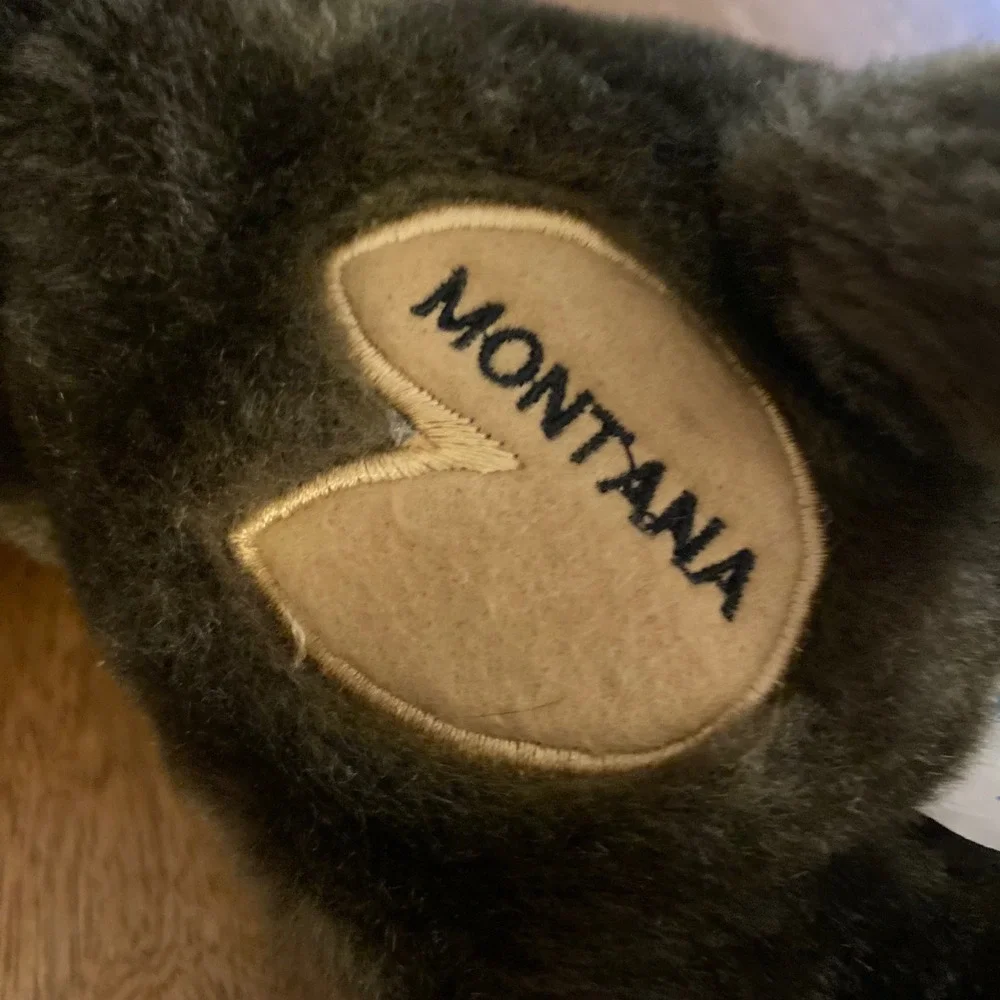 Instagram WishPets Alberto Moose Montana RARE‎ Plush Stuffed Animal Brown 2005