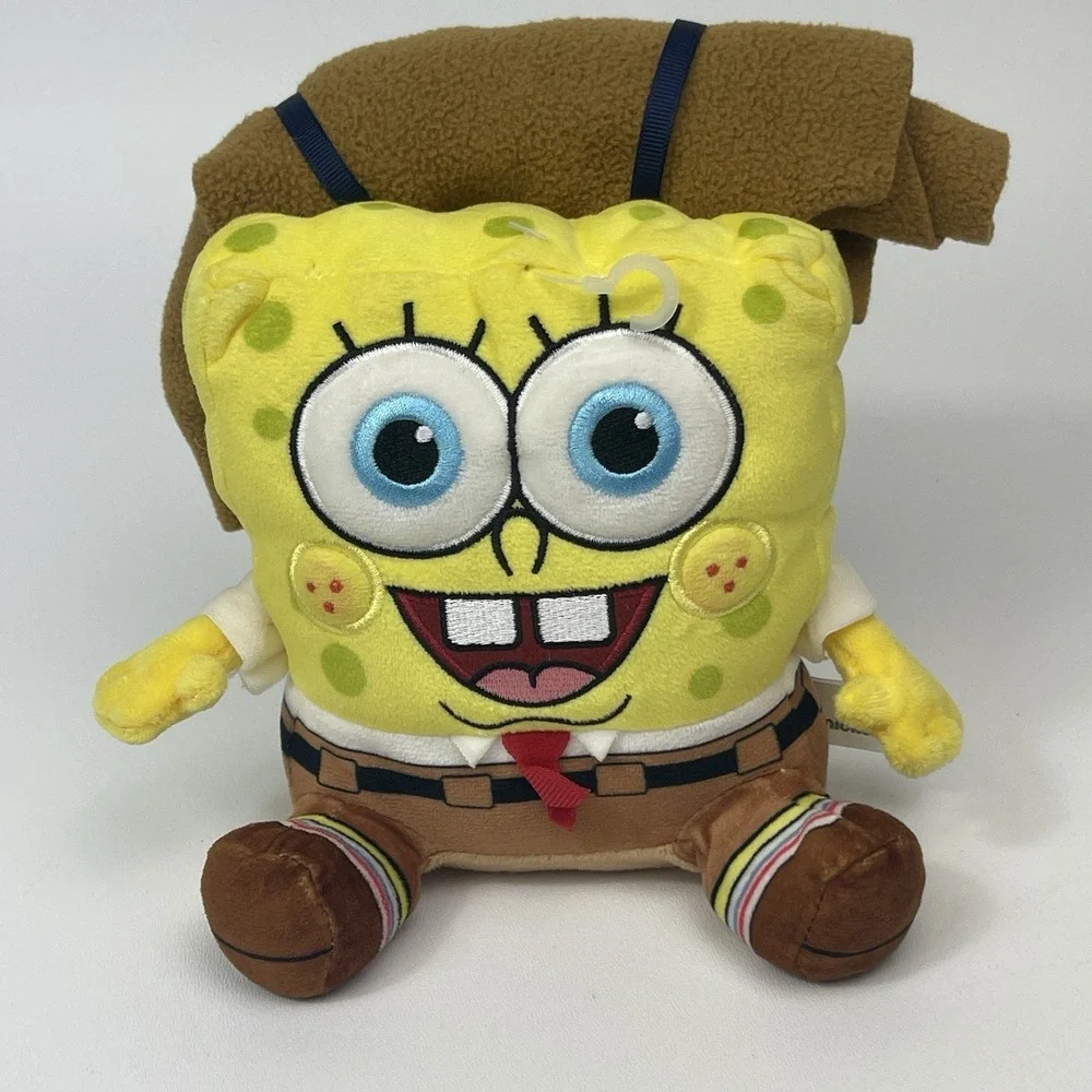 SpongeBob SquarePants Kamp Koral Camper Sponge Plush Stuffed 6