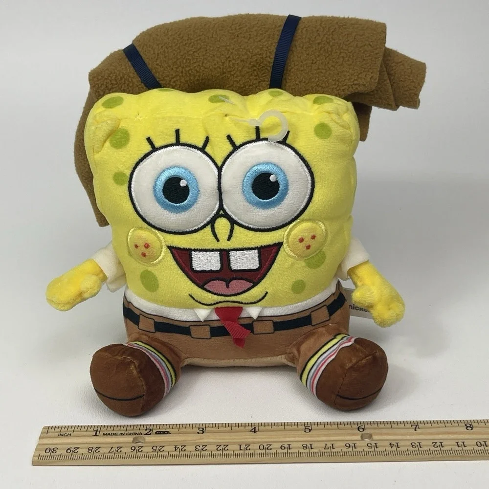 SpongeBob SquarePants Kamp Koral Camper Sponge Plush Stuffed 6